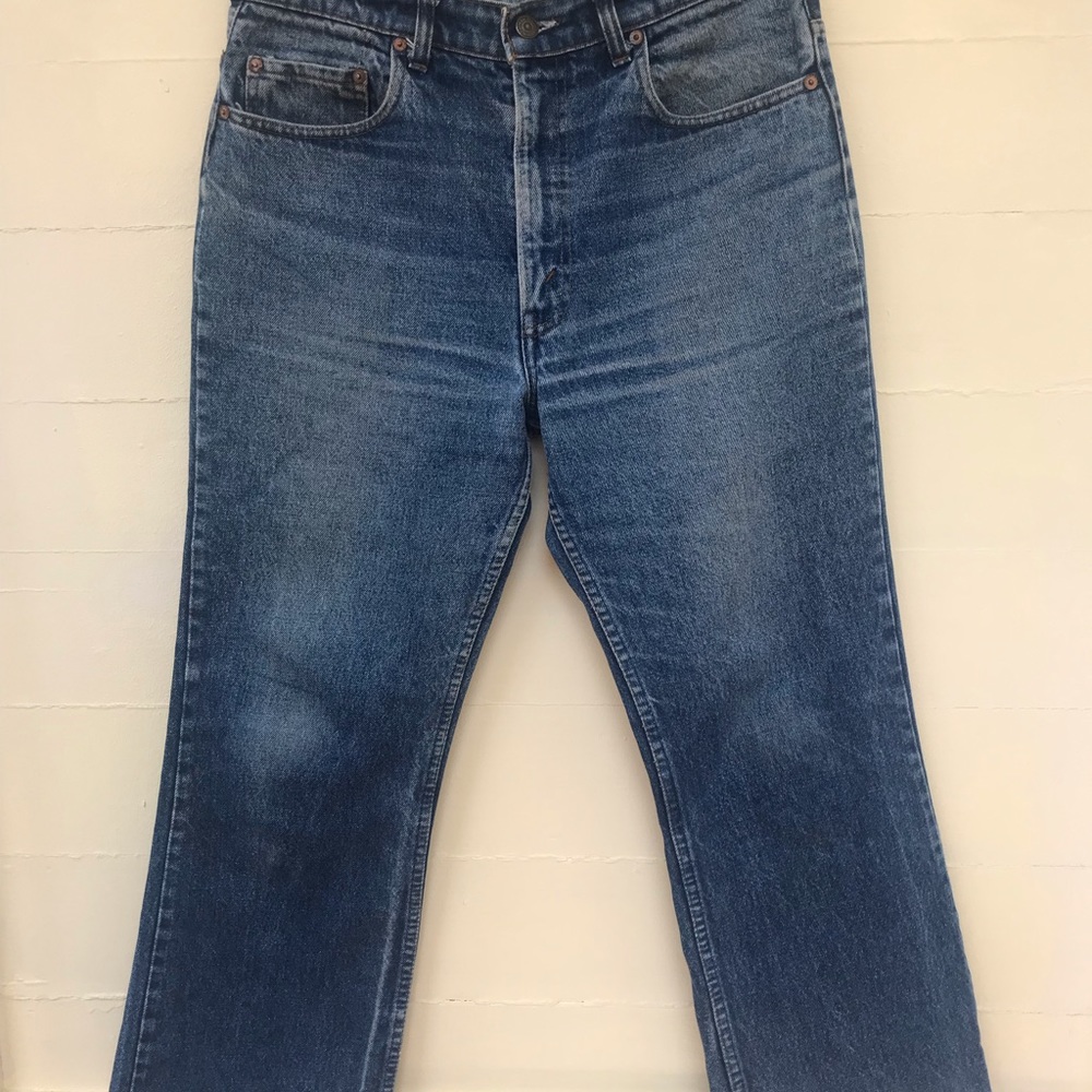 Vintage Levi's jeans 517 0217 Red Tab Embellished size 34 RARE 80’s - Picture 6 of 12